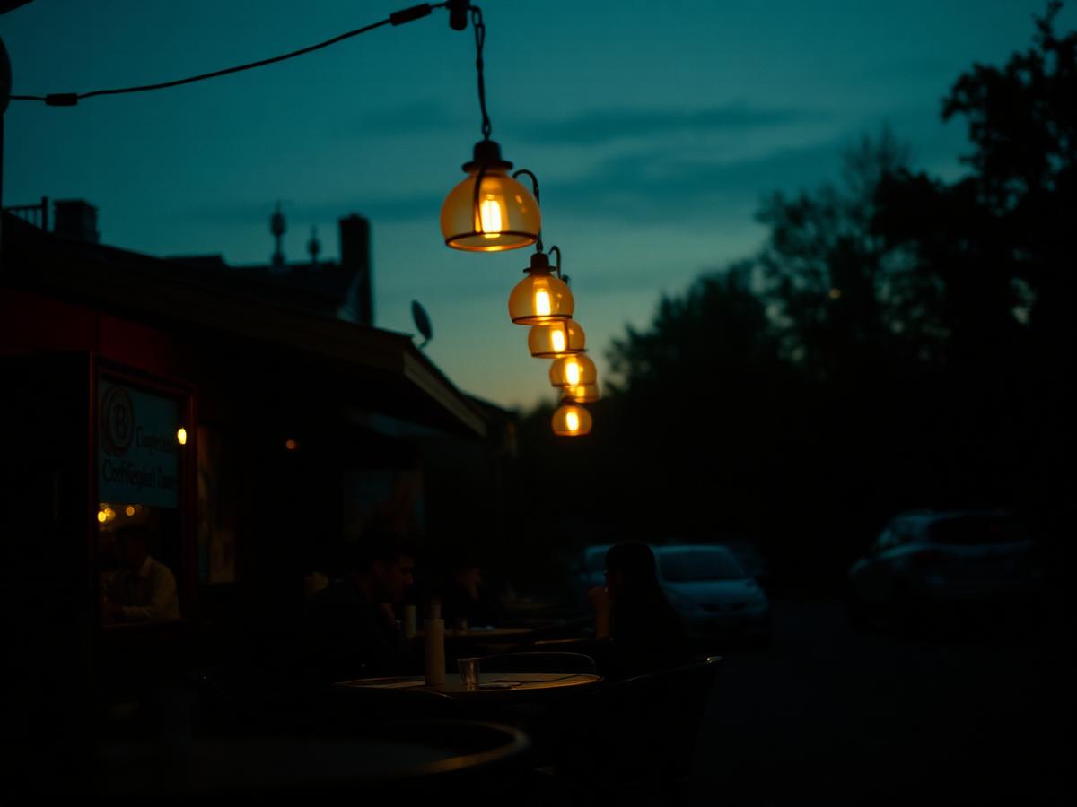 Dusk — coffee bar campaign